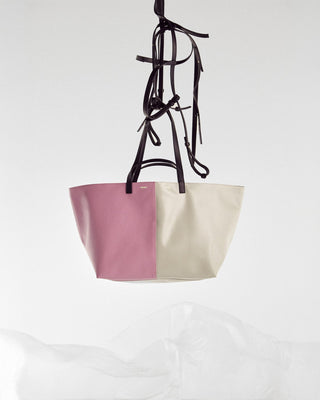 Le Pratique Bimatière - S - Light Pink and Light Grey