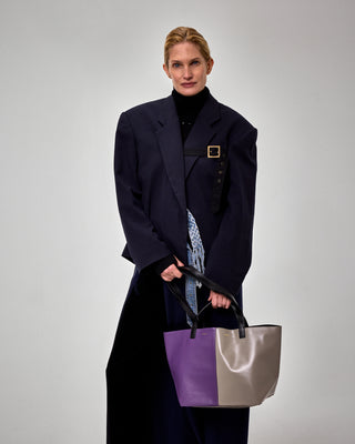 Le Pratique Bimatière - S - Purple and Dark Grey