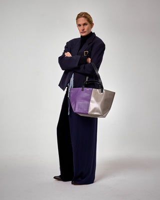 Le Pratique Bimatière - S - Purple and Dark Grey