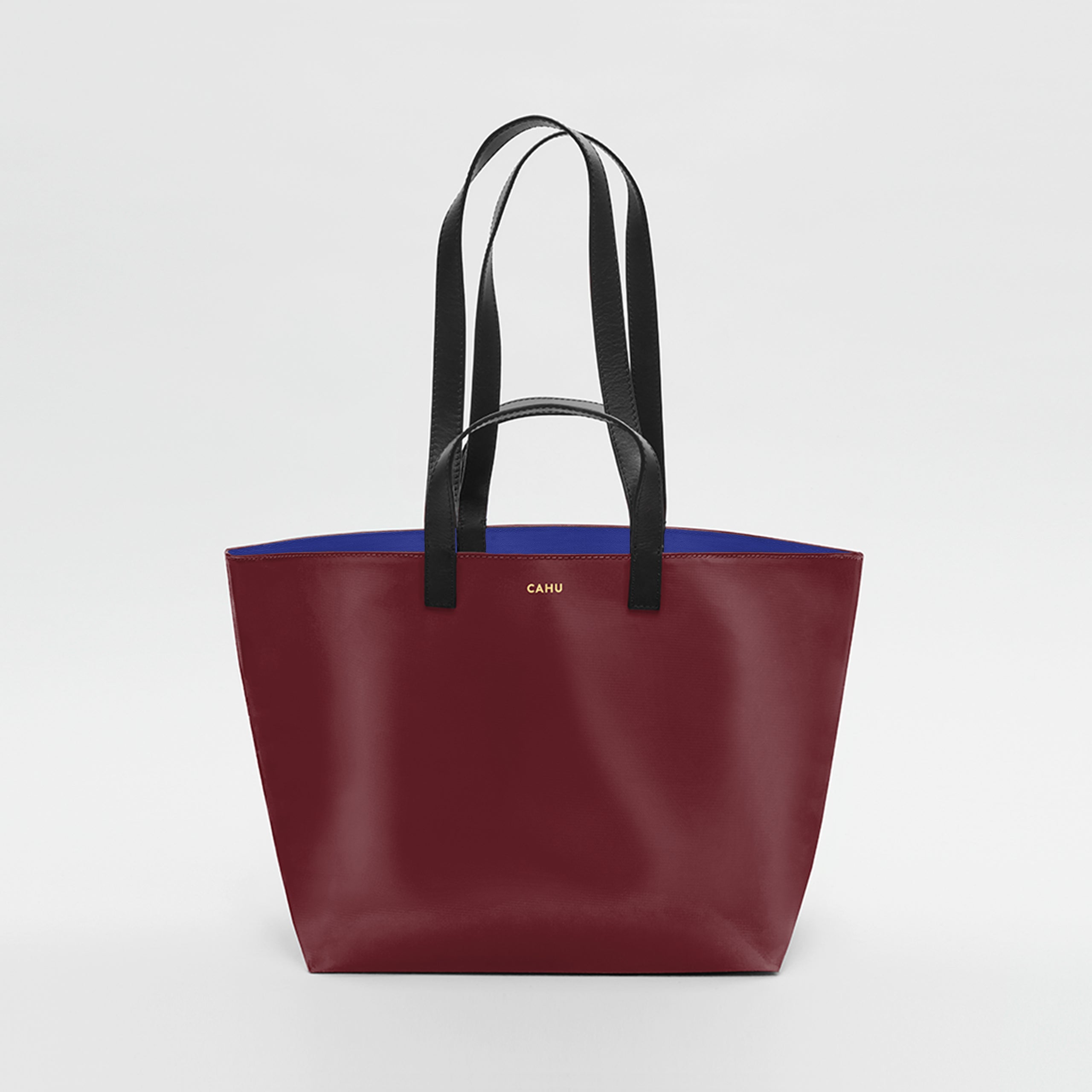 THE PRATIQUE BURGUNDY WITH BLUE LINING